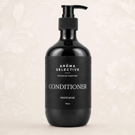Парфюмированный кондиционер Aroma Selective White Musk Conditioner для всех типов волос, 500 мл Парфюмированный кондиционер Aroma Selective White Musk Conditioner для всех типов волос, 500 мл