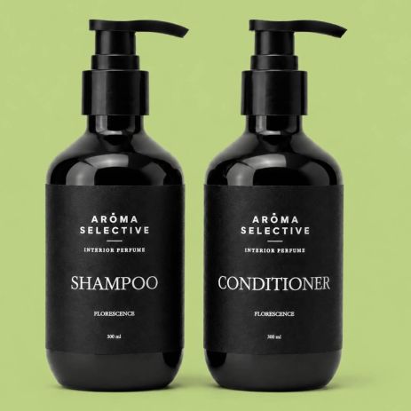 Набор Aroma Selective Florscence DUO-M парфюмированный шампунь и кондиционер для всех типов волос, 2х300 мл Набор Aroma Selective Florscence DUO-M парфюмированный шампунь и кондиционер для всех типов волос, 2х300 мл