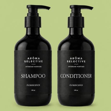 Набор Aroma Selective Florscence DUO-L парфюмированный шампунь и кондиционер для всех типов волос, 2х500 мл Набор Aroma Selective Florscence DUO-L парфюмированный шампунь и кондиционер для всех типов волос, 2х500 мл
