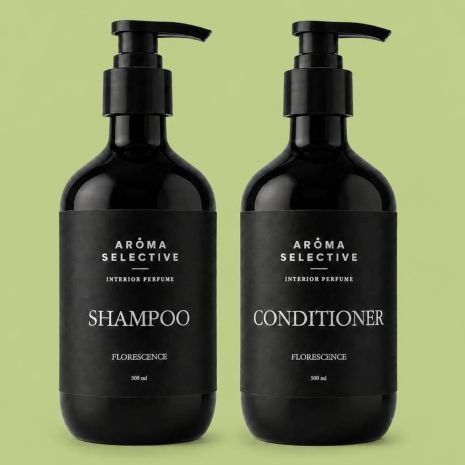 Набор Aroma Selective Florscence DUO-L парфюмированный шампунь и кондиционер для всех типов волос, 2х500 мл Набор Aroma Selective Florscence DUO-L парфюмированный шампунь и кондиционер для всех типов волос, 2х500 мл