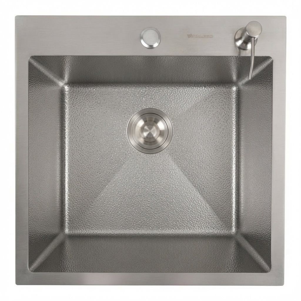 Кухонная мойка Platinum Handmade HSB 500x500x230 (без креплений) Кухонная мойка Platinum Handmade HSB 500x500x230 (без креплений)