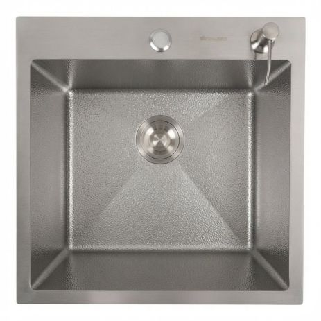 Кухонная мойка Platinum Handmade HSB 500x500x230 (без креплений) Кухонная мойка Platinum Handmade HSB 500x500x230 (без креплений)