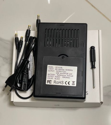 ИБП UPS DC1018L-D3 POE Type-C, под заменяемые АКБ 18650 4шт (БЕЗ АКБ) D3 Black ИБП UPS DC1018L-D3 POE Type-C, под заменяемые АКБ 18650 4шт (БЕЗ АКБ) D3 Black