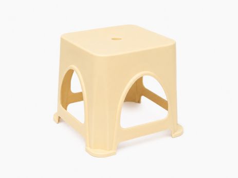 Табурет "Міні" пластиковий 255×255×276 мм R-Plastic 00010/beige