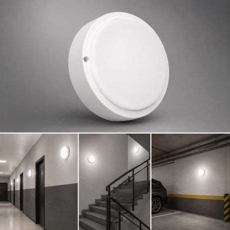 Светильник Промышленный Sirius 12W 100Lm / w Ф154 * 54 круг