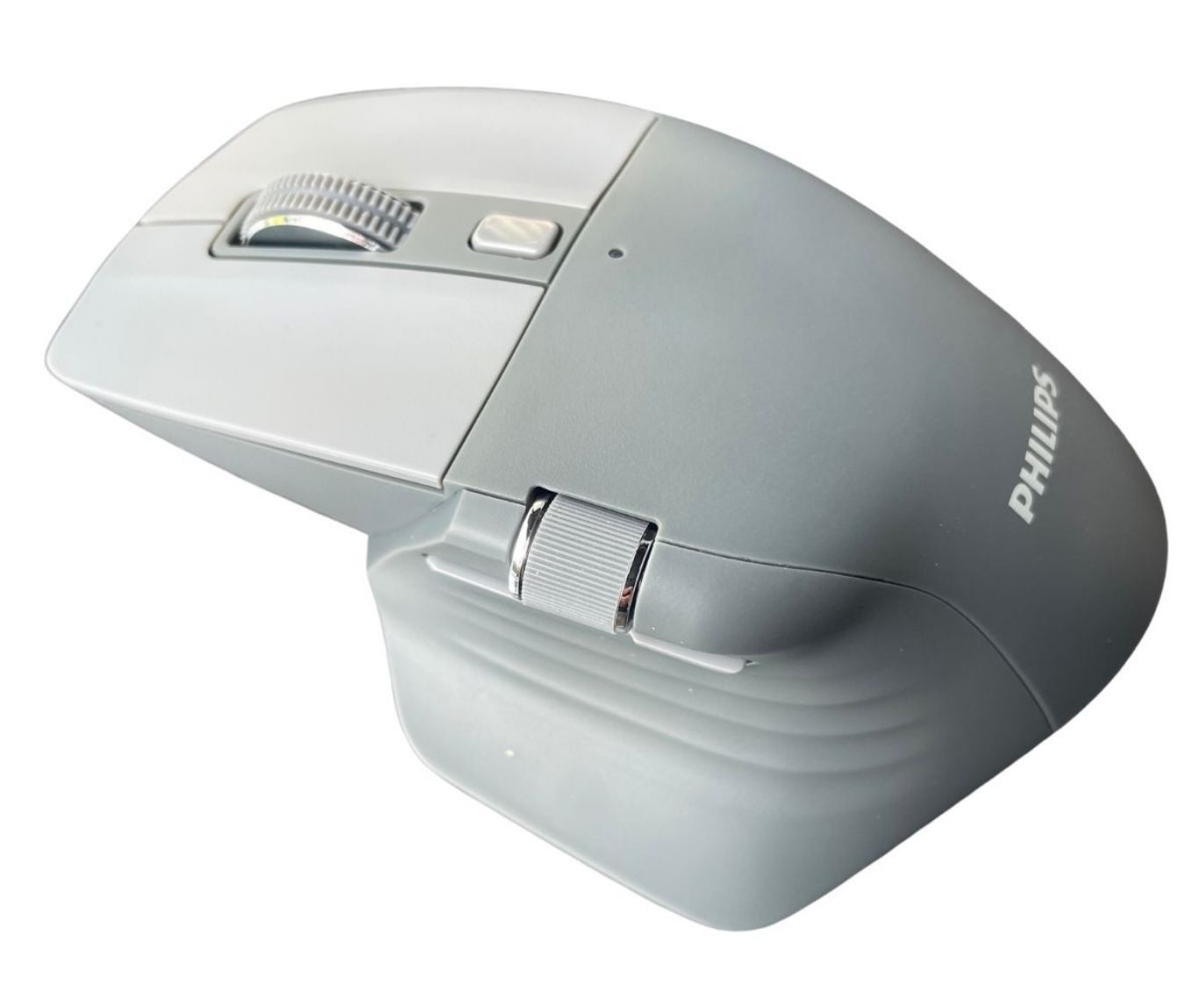 Бездротова миша Philips MX Prime 4 Bluetooth, 2.4 ГГц, 4000 DPI, USB-A/USB-C, акумулятор, Gray Бездротова миша Philips MX Prime 4 Bluetooth, 2.4 ГГц, 4000 DPI, USB-A/USB-C, акумулятор, Gray