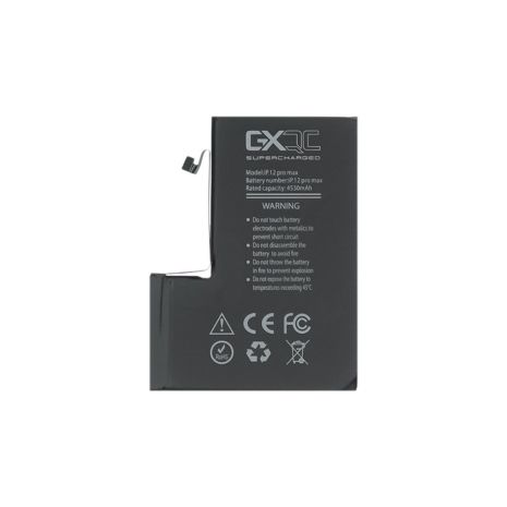 Аккумулятор GXQC Supercharged для Apple iPhone 12 Pro Max IC Original (без ошибки), усиленный (4530 mAh) [Service Pack]