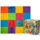 Масажний килимок Ortek Mega Mix 16 елементів 26×26 см для стоп (10175)