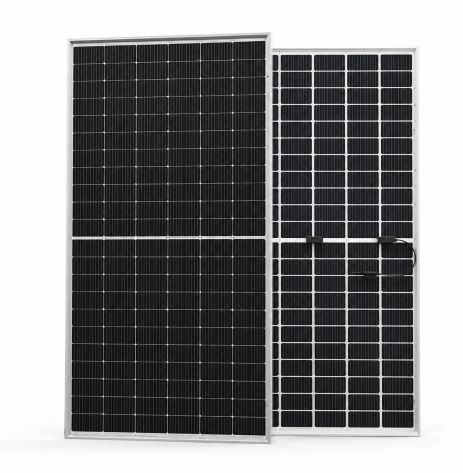 Солнечная монокристаллическая двухсторонняя панель 630 Вт, N-type TOPCon, Bifacial, Double Glass