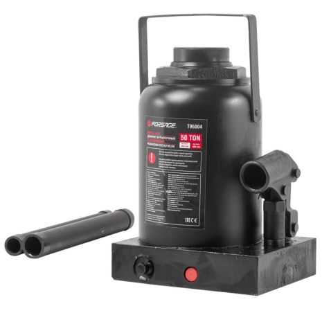 Домкрат пляшковий 50т з клапаном (h min 260мм, h max 415мм) Forsage F-T95004
