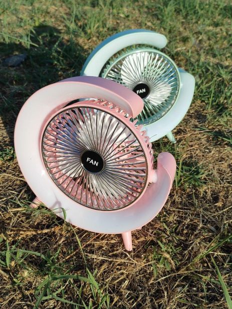 Вентилятор аккумуляторный настольный с подсветкой RGB, аккумуляторные вентиляторы, вентилятор для дома Розовый Вентилятор аккумуляторный настольный с подсветкой RGB, аккумуляторные вентиляторы, вентилятор для дома Розовый