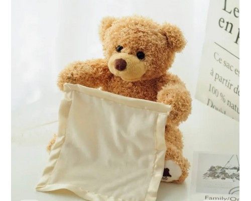 Детский плюшевый мишка Peekaboo пикабу Детский плюшевый мишка Peekaboo пикабу