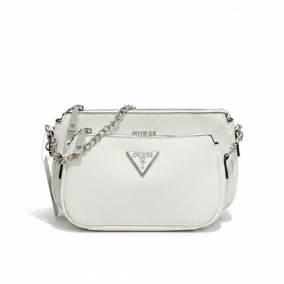 Женская сумка Guess 136 кросс-боди белая Женская сумка Guess 136 кросс-боди белая