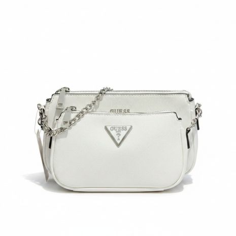 Женская сумка Guess 136 кросс-боди белая