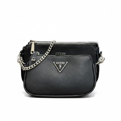 Женская сумка Guess 136 кросс-боди черная Женская сумка Guess 136 кросс-боди черная
