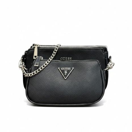 Женская сумка Guess 136 кросс-боди черная