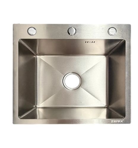 Мойка из нержавеющей стали ZERIX ZH5045 DECOR SS COLOR (3.0/0.8) (цвет нержавейка) Мойка из нержавеющей стали ZERIX ZH5045 DECOR SS COLOR (3.0/0.8) (цвет нержавейка)
