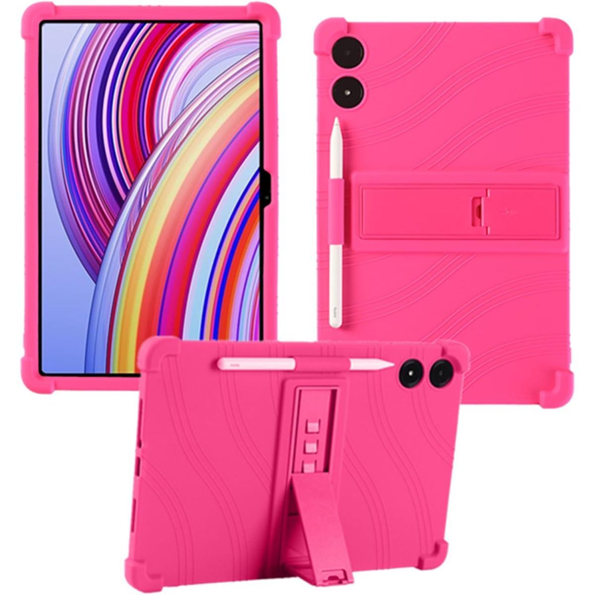 Чехол SoftGel Kids дитячий для Xiaomi Redmi Pad Pro 2024 12.1 Рожевий Чехол SoftGel Kids дитячий для Xiaomi Redmi Pad Pro 2024 12.1 Рожевий