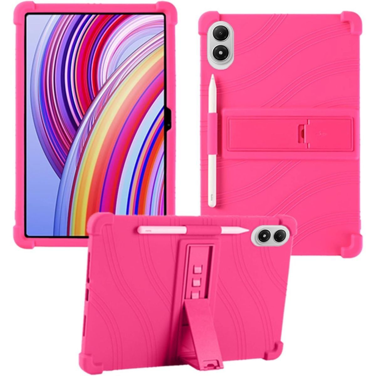 Чехол SoftGel Kids дитячий для Xiaomi Redmi Pad 2 Pro 12.1 2025 Рожевий Чехол SoftGel Kids дитячий для Xiaomi Redmi Pad 2 Pro 12.1 2025 Рожевий