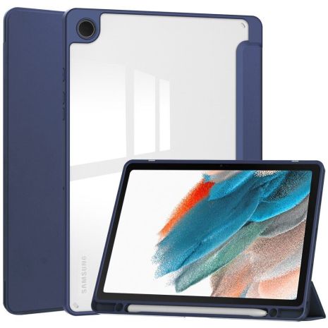 Чехол TPUCristal SlimTPU Spen holder для Samsung Galaxy Tab A9 Plus SM X210 X215 X216 Синій