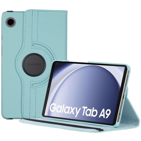 Чехол з поворотом на 360 для Samsung Tab A9 8.7 SM X110 X115 Голубий