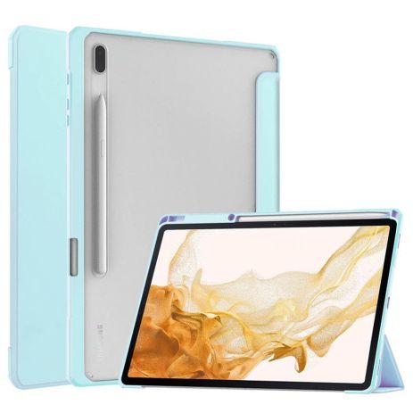 TPU Cristal SlimTPU Чохол з Тримачем Spen для Samsung Galaxy Tab S9 Plus / S9+ FE / S10+ 12.4,<span style="color:blue"> Голубий</span>