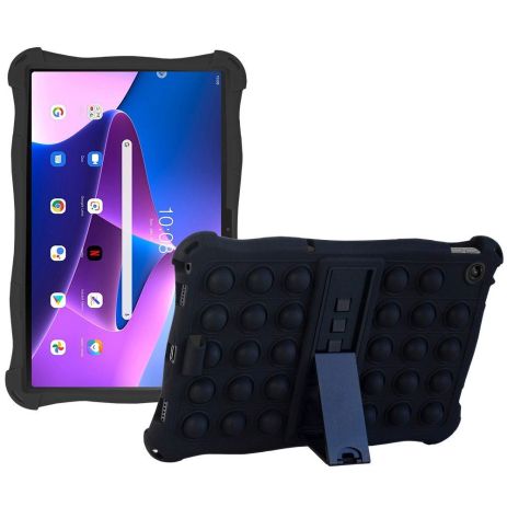 Чохол SoftGel Kids дитячий pop-it для Lenovo Tab M10 Plus (3rd Gen) 10.6 TB125 TB128 Чорний
