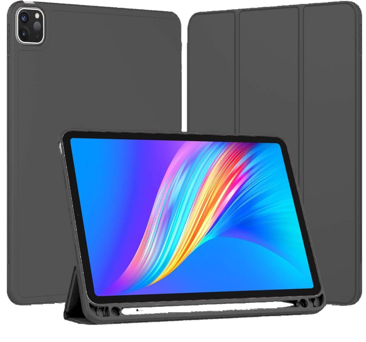 Чехол with Slot for Stylus для для Xiaomi Pad 8 / Pad 7 (11.2") Чорний Чехол with Slot for Stylus для для Xiaomi Pad 8 / Pad 7 (11.2") Чорний