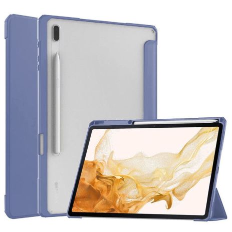 Чохол TPUCristal SlimTPU Spen holder для Samsung Galaxy Tab S9 Plus / S9+ FE / S10+ 12.4 Фіолетовий