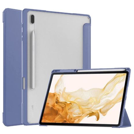 Чохол TPUCristal SlimTPU Spen holder для Samsung Galaxy Tab S9 Plus / S9+ FE / S10+ 12.4 Фіолетовий Чохол TPUCristal SlimTPU Spen holder для Samsung Galaxy Tab S9 Plus / S9+ FE / S10+ 12.4 Фіолетовий