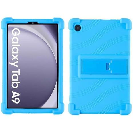 Чехол SoftGel Kids дитячий для Samsung Galaxy Tab A9 SM X110 X115 Голубий