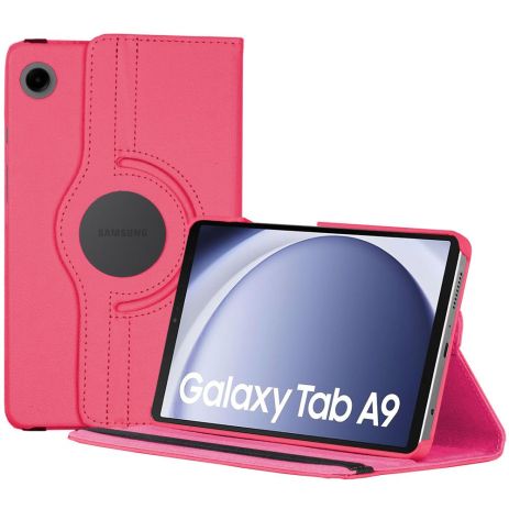 Чохол з поворотом на 360 для Samsung Tab A9 8.7 SM X110 X115 Рожевий