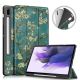 Чохол SlimTPU Spen holder для Samsung Galaxy Tab S10+ Plus / S9 Fe + / S9 Plus з малюнком Гілочки Мигдалю