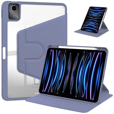 Чохол TPUCristal Pen holder 360 для Lenovo Tab M11 TB330 / Xiaoxin Pad 2024 TB331 Фіолетовий Чохол TPUCristal Pen holder 360 для Lenovo Tab M11 TB330 / Xiaoxin Pad 2024 TB331 Фіолетовий