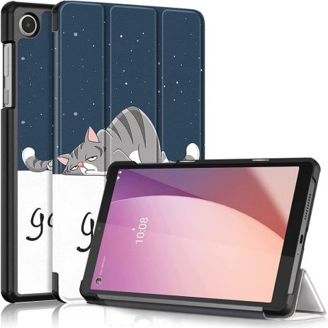 Чохол HardPrinted з малюнком Сплячий Кіт для Lenovo Tab M8 4 Gen TB300XU TB300FU