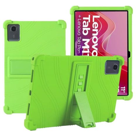 Чехол SoftGel Kids дитячий Xiaoxin Pad 2024/Tab M11 TB330FU TB331FU Зелений