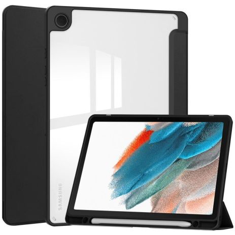 Чехол TPUCristal SlimTPU Spen holder для Samsung Galaxy Tab A9 Plus SM X210 X215 X216 Чорний