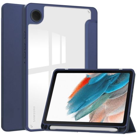 Чехол TPUCristal SlimTPU Spen holder для Samsung Galaxy Tab A9 8.7 X110 X115 Синій