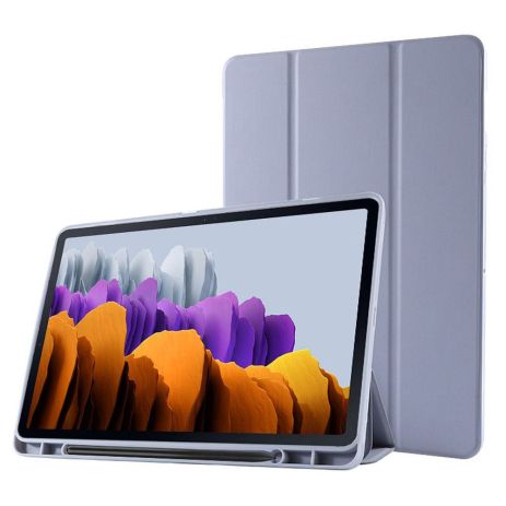 Чехол SlimTPU S-Pen holder для Samsung Galaxy Tab S10+ Plus/Fe+/S9 Plus Фіолетовий Чехол SlimTPU S-Pen holder для Samsung Galaxy Tab S10+ Plus/Fe+/S9 Plus Фіолетовий