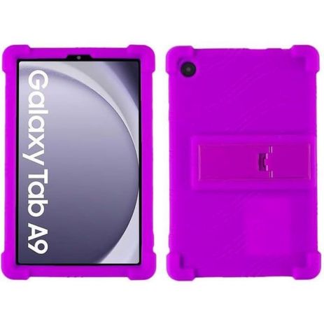 Чехол SoftGel Kids дитячий для Samsung Galaxy Tab A9 SM X110 X115 Фіолетовий Чехол SoftGel Kids дитячий для Samsung Galaxy Tab A9 SM X110 X115 Фіолетовий