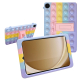 Чехол SoftGel Kids дитячий pop-it для Samsung Galaxy Tab A9 8.7 SM X110 X115 Веселка Фіолетовий Чехол SoftGel Kids дитячий pop-it для Samsung Galaxy Tab A9 8.7 SM X110 X115 Веселка Фіолетовий