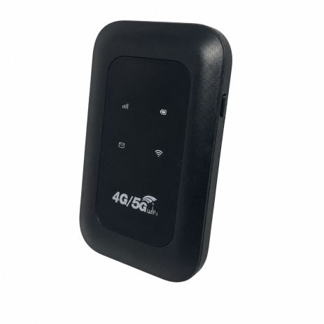 Мобільний 4G LTE Wi-Fi роутер MF800 під SIM-карту, MiFi модем 150 Мбіт/с, до 10 пристроїв Black