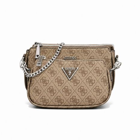 Женская сумка Guess 136 кросс-боди бежевая Женская сумка Guess 136 кросс-боди бежевая