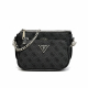 Жіноча сумка Guess 136 крос-боді сіра