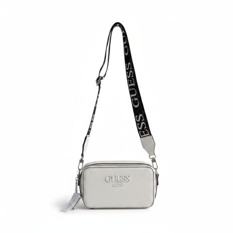 Біла сумка через плече Guess для жінок