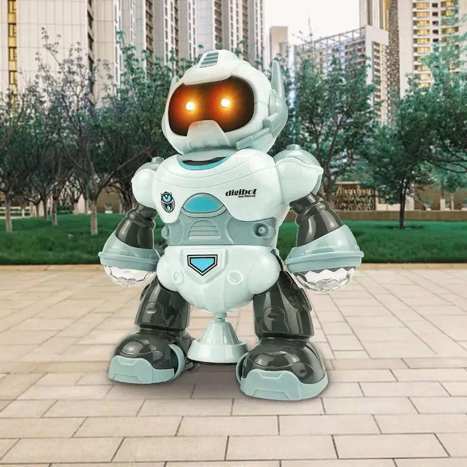 Музыкальный робот с подсветкой Интерактивный робот танцор, Rotating Robot, Умный робот для детей Музыкальный робот с подсветкой Интерактивный робот танцор, Rotating Robot, Умный робот для детей