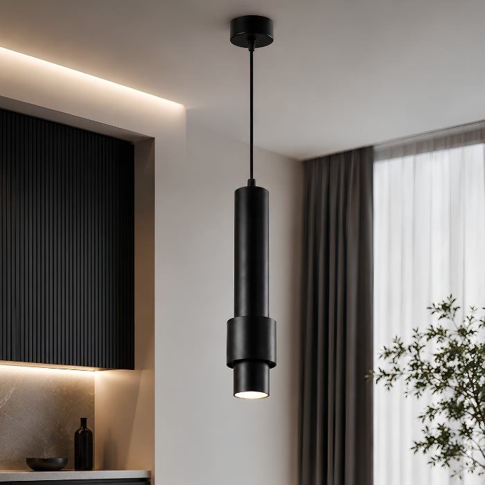 Підвісна люстра Sirius RT523 BK 7W 70*1000mm Підвісна люстра Sirius RT523 BK 7W 70*1000mm