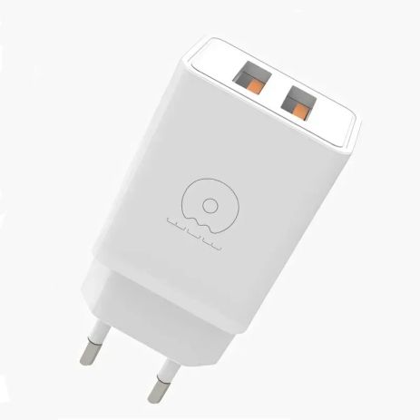 Зарядное устройство WUW-C155 2USB 3.1A white