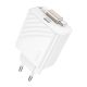 Сетевое зарядное устройство Hoco N58 Type-C PD 30W + кабель Type-C white