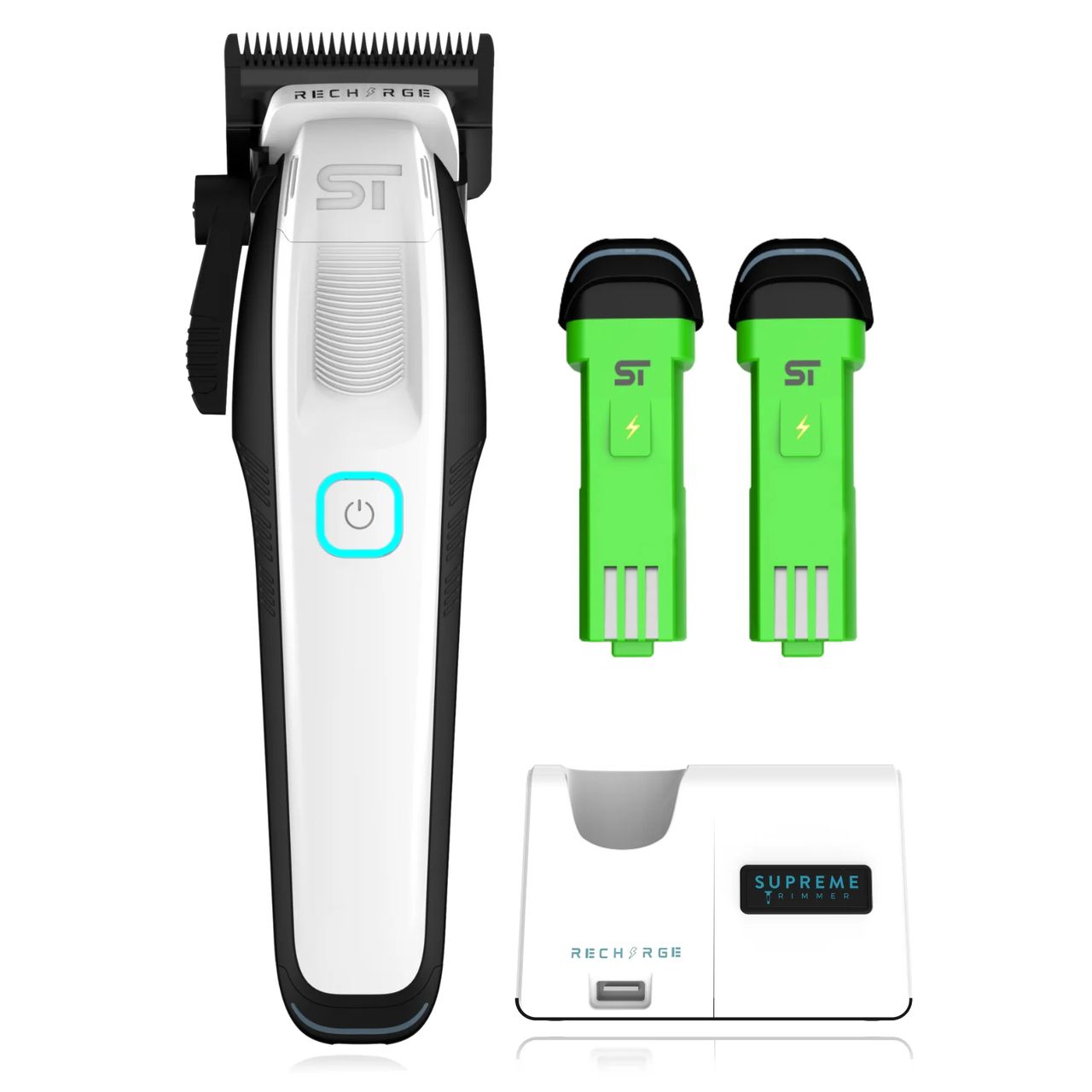 Машинка для стрижки волосся ST Recharge Clipper White, STC779/WHT Машинка для стрижки волосся ST Recharge Clipper White, STC779/WHT